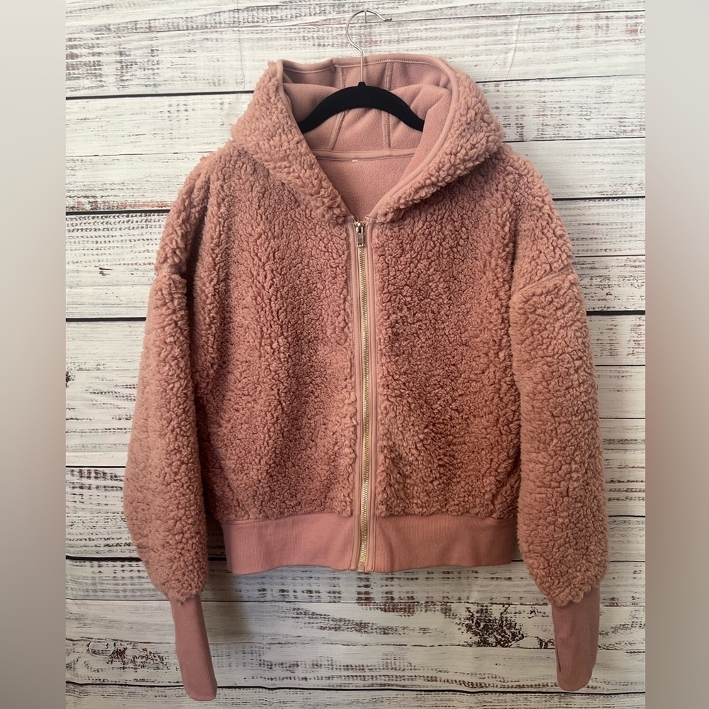 SHERPA HOODIE WOMENS